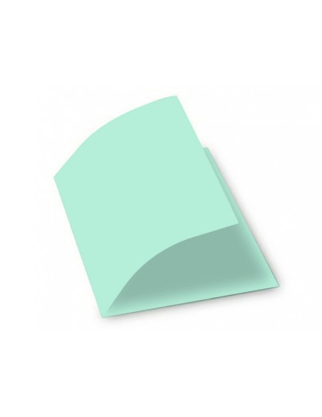 SUBCARPETA FL 180 GR. GIO VERDE PASTEL C/50