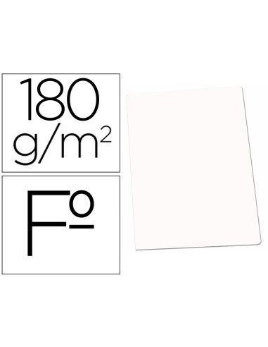 SUBCARPETA FL 180 GR. GIO BLANCO C/50