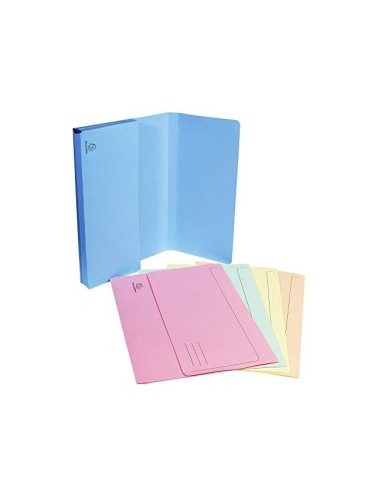 SUBCARPETA A4 210 GR. EXACOMPTA C/BOLSA COLORES SURTIDOS
