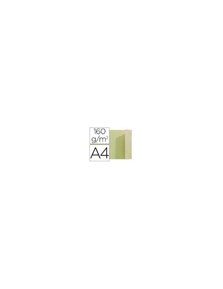 SUBCARPETA A4 160 GR. EXACOMPTA 1 SOLAPA VERDE CLARO C/100