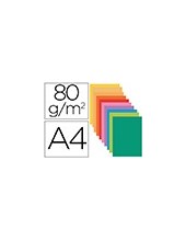 SUBCARPETA A4 80 GR. FINO EXACOMPTA COLORES SURTIDOS C/100 2