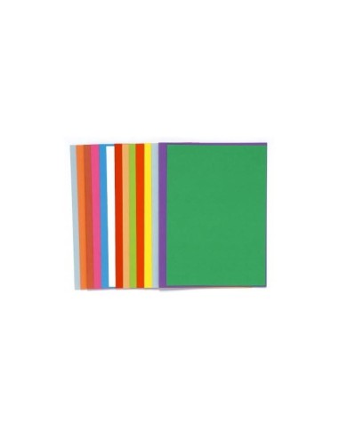 SUBCARPETA A4 80 GR. FINO EXACOMPTA COLORES SURTIDOS C/100