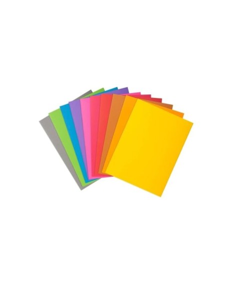 SUBCARPETA A4 80 GR. FINO EXACOMPTA COLORES SURTIDOS C/100
