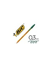 BOLIGRAFO BIC CRISTAL PUNTA FINA VERDE 2