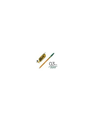 BOLIGRAFO BIC CRISTAL PUNTA FINA VERDE