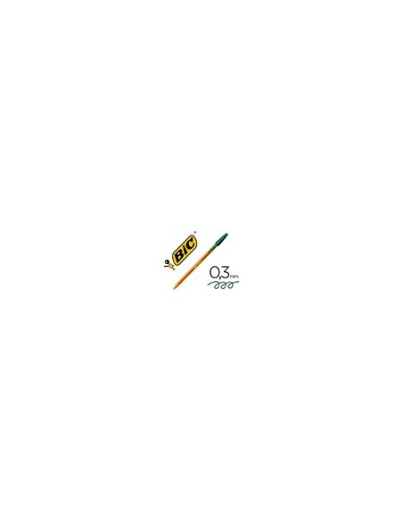 BOLIGRAFO BIC CRISTAL PUNTA FINA VERDE