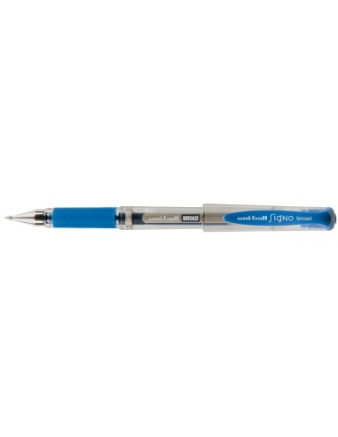 BOLIGRAFO UNI-BALL UM-153 SIGNO BROAD AZUL 1 MM TINTA GEL
