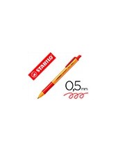 BOLIGRAFO STABILO POINTBALL 0,5 MM COLOR ROJO 2
