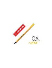 ROTULADOR STABILO PUNTA FIBRA POINT 88 AMARILLO 0,4 MM 2
