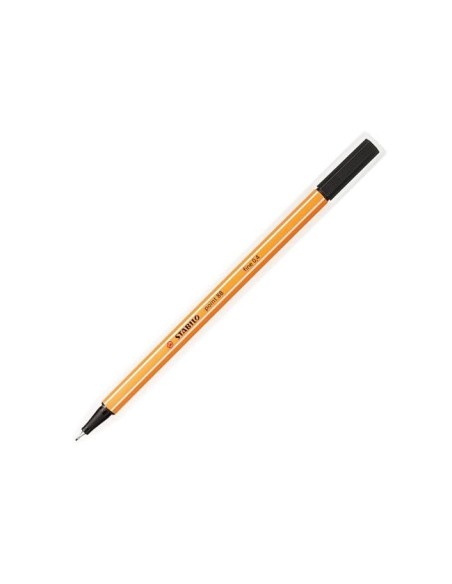 ROTULADOR STABILO PUNTA FIBRA POINT 88 NEGRO 0,4 MM