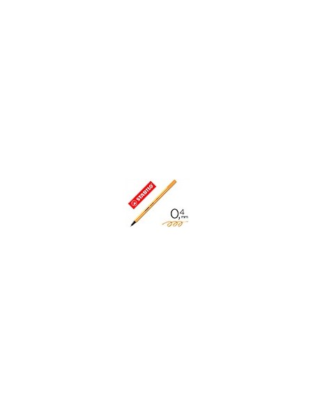 ROTULADOR STABILO PUNTA FIBRA POINT 88 ALBARICOQUE 0,4 MM