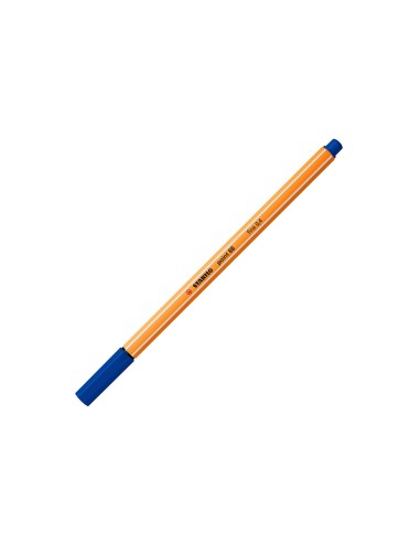 ROTULADOR STABILO PUNTA FIBRA POINT 88 AZUL ULTRAMAR 0,4 MM
