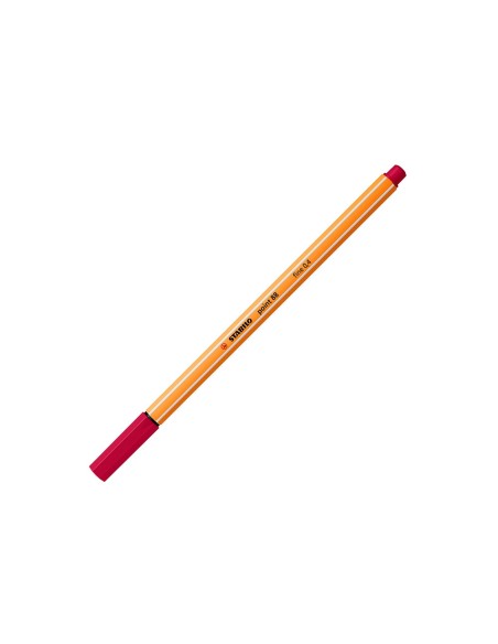 ROTULADOR STABILO PUNTA FIBRA POINT 88 CARMIN 0,4 MM