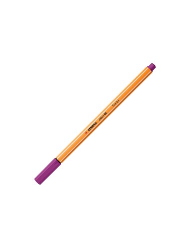 ROTULADOR STABILO PUNTA FIBRA POINT 88 LILA 0,4 MM