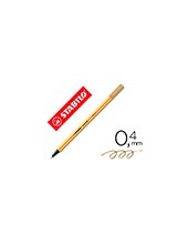 ROTULADOR STABILO PUNTA FIBRA POINT 88 OCRE OSCURO 0,4 MM 2