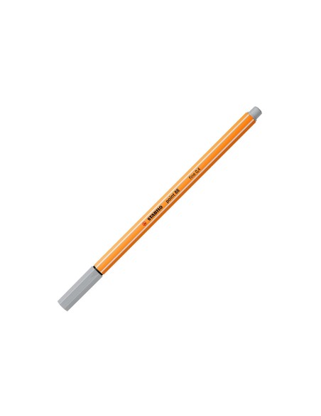 ROTULADOR STABILO PUNTA FIBRA POINT 88 GRIS 0,4 MM