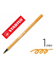 ROTULADOR STABILO ACUARELABLE PEN 68 NARANJA 1 MM
