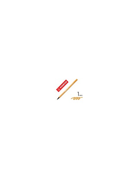 ROTULADOR STABILO ACUARELABLE PEN 68 NARANJA 1 MM