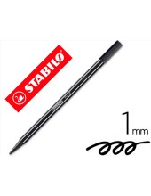 ROTULADOR STABILO ACUARELABLE PEN 68 NEGRO 1 MM