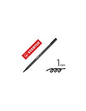 ROTULADOR STABILO ACUARELABLE PEN 68 NEGRO 1 MM 2