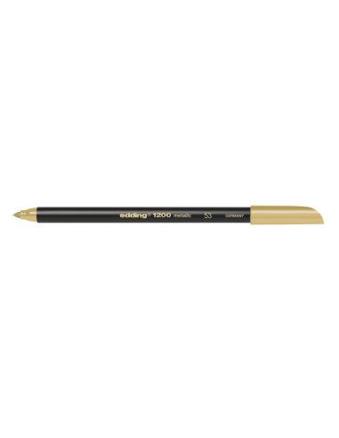 ROTULADOR EDDING PUNTA FIBRA 1200 ORO N. 53 PUNTA RED.0,5 MM