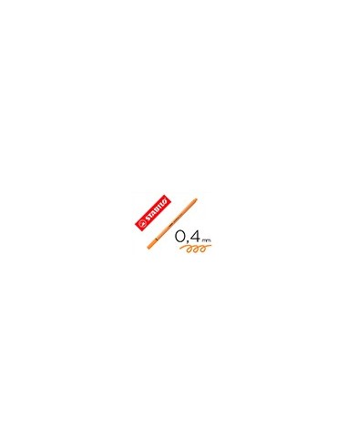 ROTULADOR STABILO PUNTA DE FIBRA POINT 88 NARANJA NEON