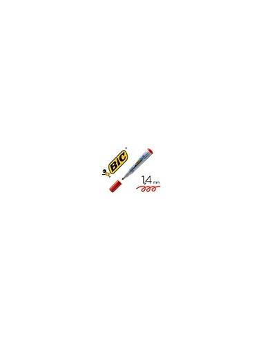 ROTULADOR BIC VELLEDA PARA PIZARRA ROJO PUNTA REDONDA 1,3 MM