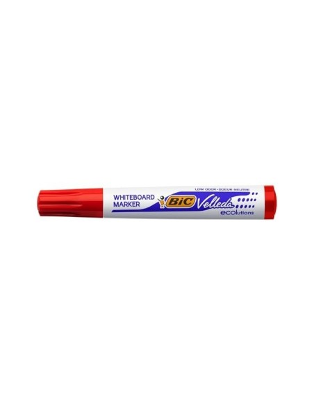 ROTULADOR BIC VELLEDA PARA PIZARRA ROJO PUNTA REDONDA 1,3 MM