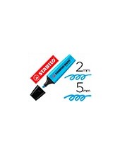 ROTULADOR STABILO BOSS FLUOR 70 AZUL 2