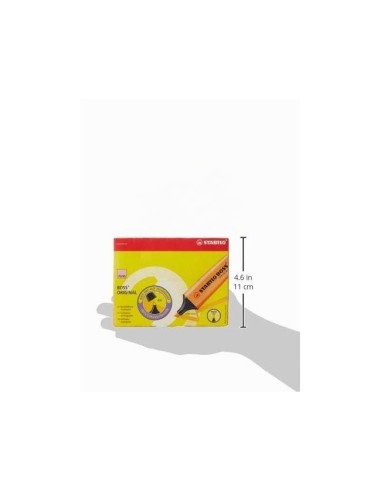 ROTULADOR STABILO BOSS FLUOR 70 ROJO