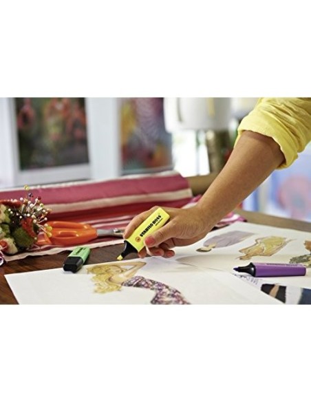 ROTULADOR STABILO BOSS FLUOR 70 ROJO