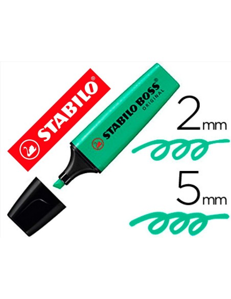 ROTULADOR STABILO BOSS FLUOR 70 TURQUESA