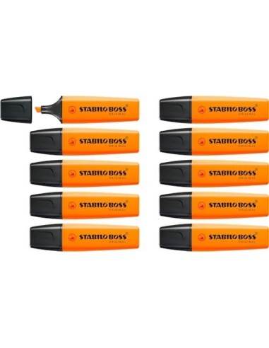ROTULADOR STABILO BOSS FLUOR 70 NARANJA
