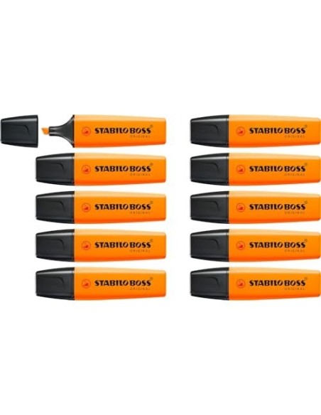 ROTULADOR STABILO BOSS FLUOR 70 NARANJA
