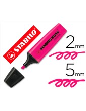 ROTULADOR STABILO BOSS FLUOR 70 ROSA
