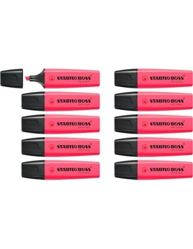 ROTULADOR STABILO BOSS FLUOR 70 ROSA