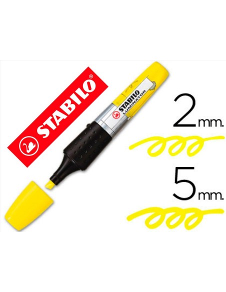 ROTULADOR STABILO BOSS LUMINATOR AMARILLO TINTA LIQUIDA