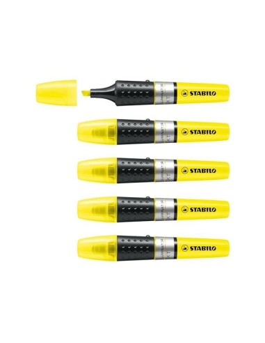ROTULADOR STABILO BOSS LUMINATOR AMARILLO TINTA LIQUIDA