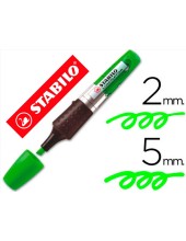 ROTULADOR STABILO BOSS LUMINATOR VER TINTA LIQUIDA