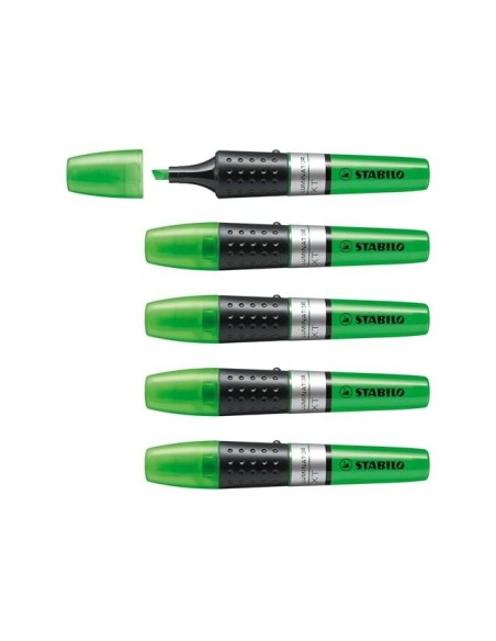 ROTULADOR STABILO BOSS LUMINATOR VER TINTA LIQUIDA