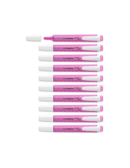 ROTULADOR STABILO MARCADOR FLUOR SWING COOL ROSA