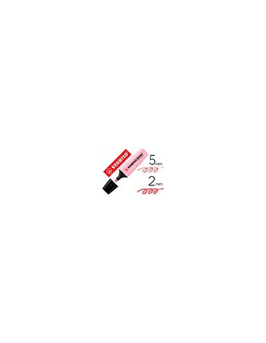 ROTULADOR STABILO BOSS PASTEL FLUORESCENTE 70 RUBOR ROSA