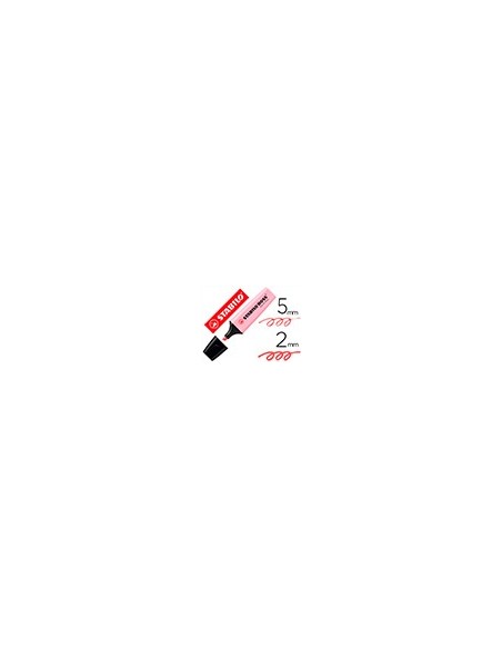 ROTULADOR STABILO BOSS PASTEL FLUORESCENTE 70 RUBOR ROSA