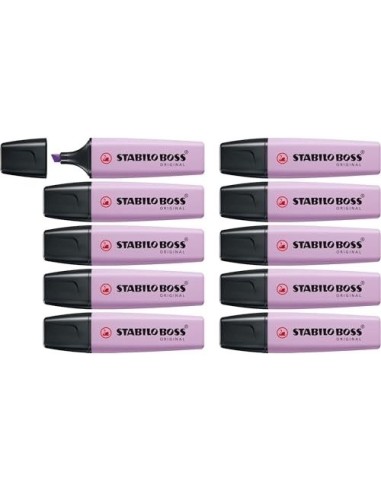 ROTULADOR STABILO BOSS PASTEL FLUORESCENTE 70 BRISA VIOLETA