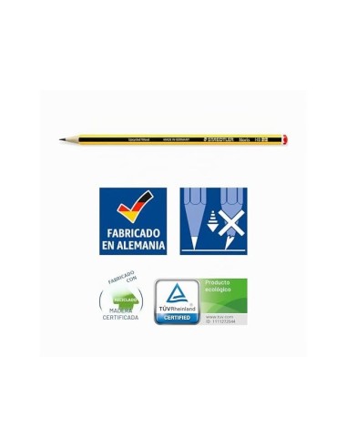 LAPICES DE GRAFITO STAEDTLER NORIS N 2 HB CLASS PACK DE 144 UNIDADES