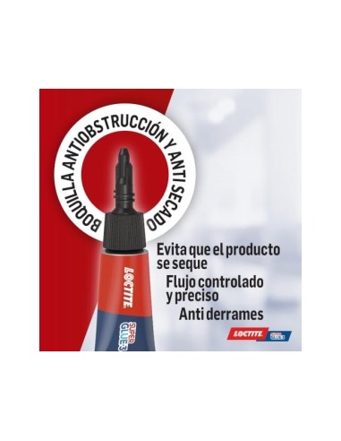 PEGAMENTO LOCTITE SUPER GLUE 3 1G BLISTES MINI TRIO