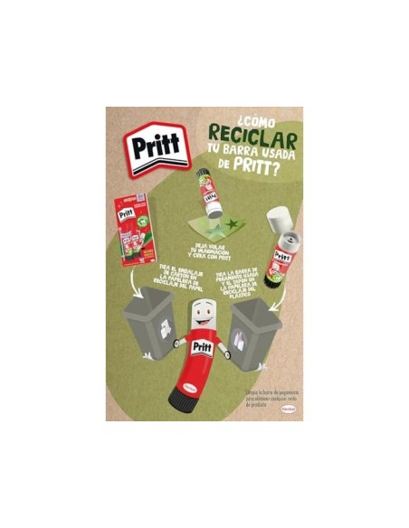 PEGAMENTO PRITT EN BARRA 43 GR-UD.