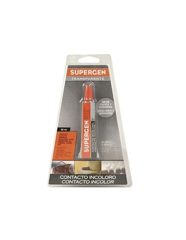 PEGAMENTO SUPERGEN CONTACTO INCOLORO 20 ML UD.