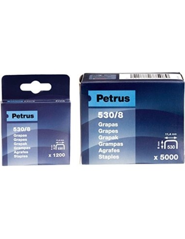 GRAPAS PETRUS Nº 530/8 CAJA 1200 GRAPAS