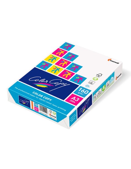 PAPEL FOTOCOP.COLOR COPYDIN A3 160 GRAMOS PAQUETE 250 H.